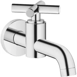Dornbracht Wand Auslauf Ventil Tara. 3001089200 chrom, Kreuzgriff, Ausladung 140mm