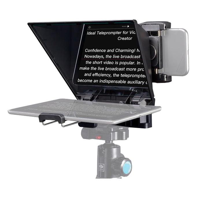 Feelworld TP2A Portable 8-inch Teleprompter supports up to 8" Smartphone/Tablet (Teleprompter) (TP2A)