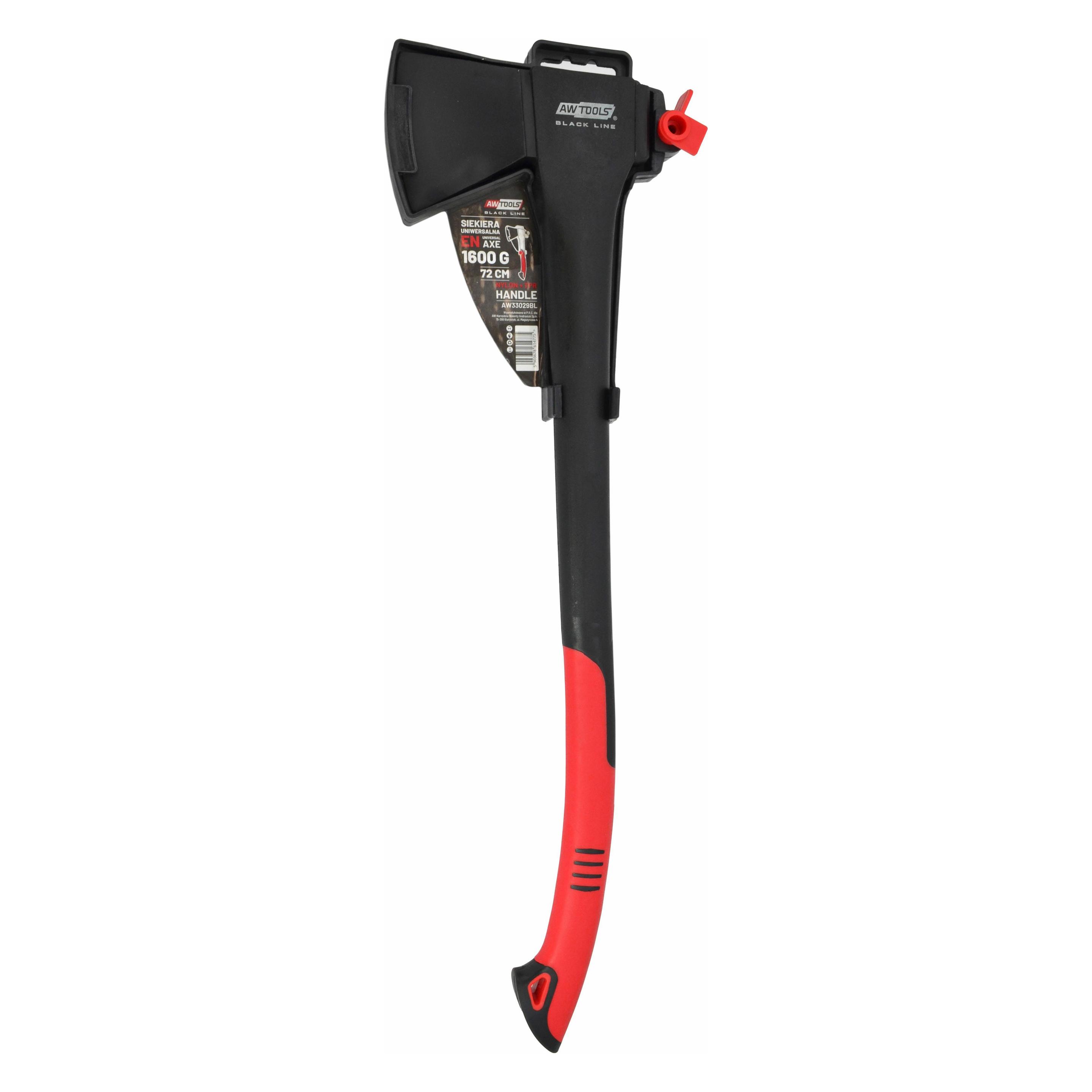 Awtools Siekiera Pełny Kompozyt 1600g Black Line (AW33029BL)