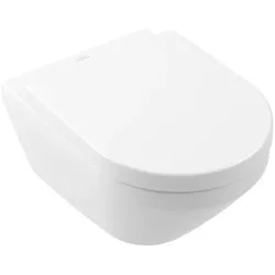Villeroy & Boch, Toilette + Bidet, Architectura TwistFlush (e3) Kombi-Pack Spülrandloses WC-Set CeramicPlus