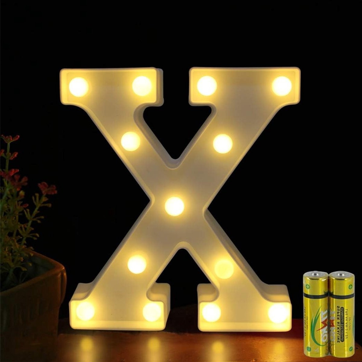 Verlichte Alphabet LED Nachtlamp voor de Kinderkamer