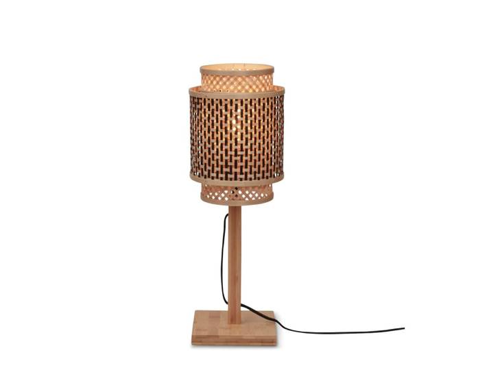 Lampe de table bambou brun ø18cm