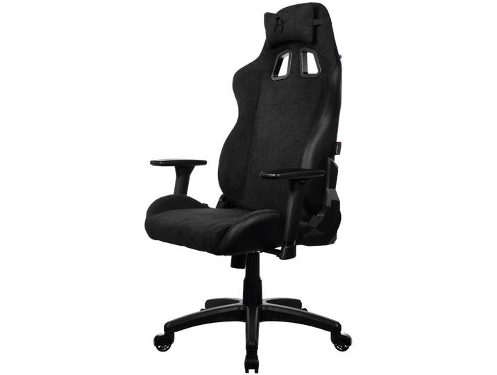Arozzi Avanti Soft Fabric™ Gamingstuhl - Reines Schwarz