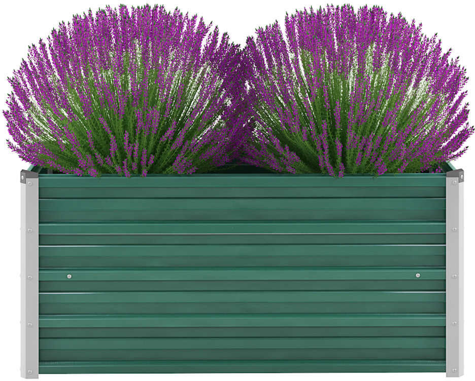 Freeport Park Outdoor Planter Box Green 45cm H x 320cm W x 80cm D