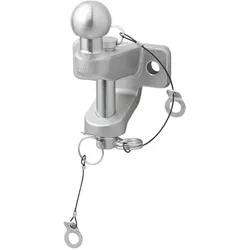 ProPlus 341216V01 Kugelkopf-Anhängerkupplung mit Doppelfunktion, 50 mm, 3500 kg