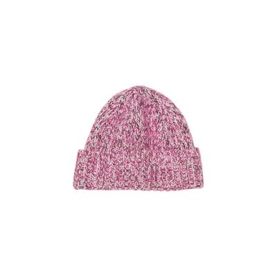 Strickmütze MARC O'POLO DENIM, Damen, medium pink, Strick, Wollmischung, Mützen Strickmütze, aus meliertem Schurwoll-Mix