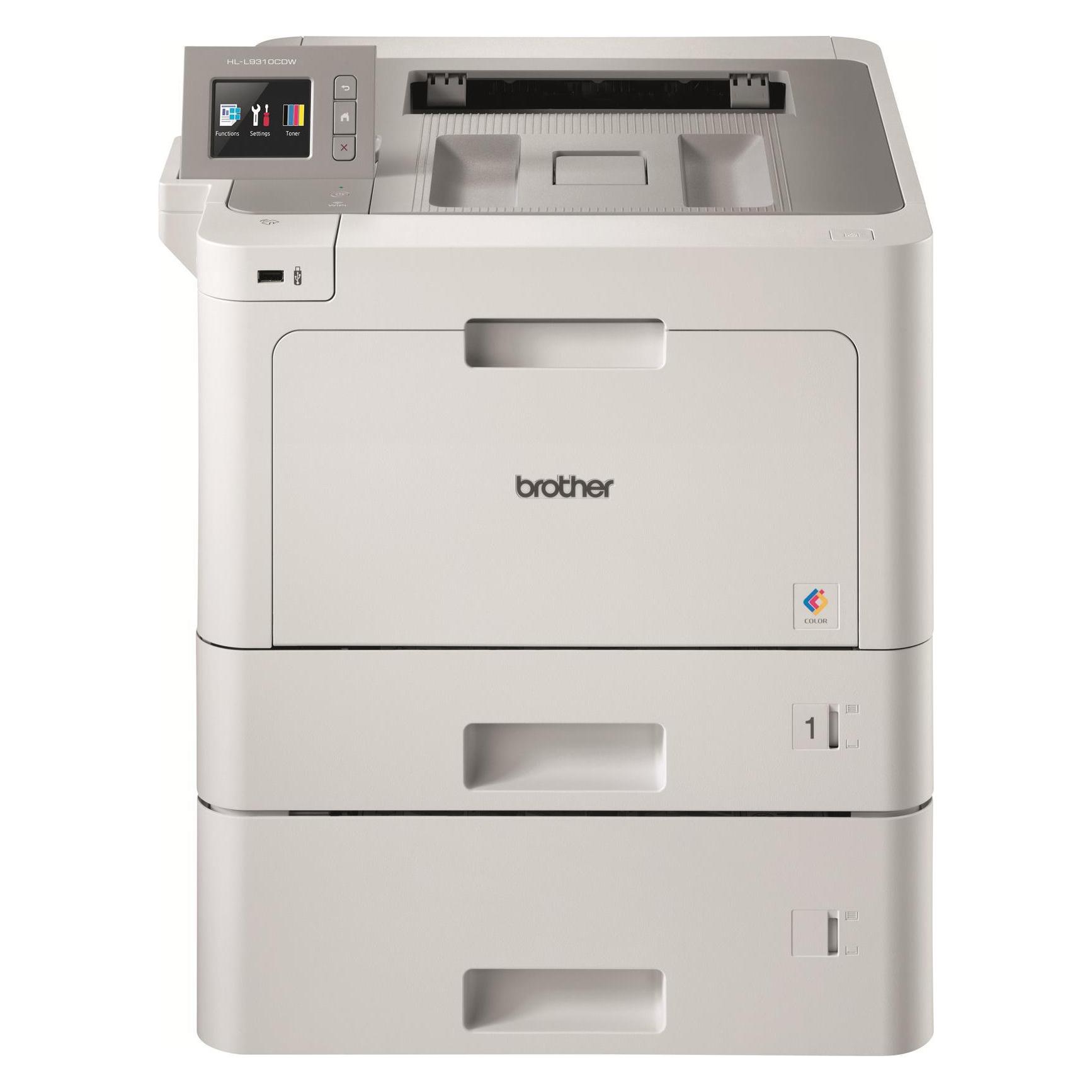 Brother HL-L9310CDWT - Drucker - Farbe - Duplex - Laser - A4/Legal - 2400 x 600 dpi -... (Laser, Farbe) (HLL9310CDWTG2)