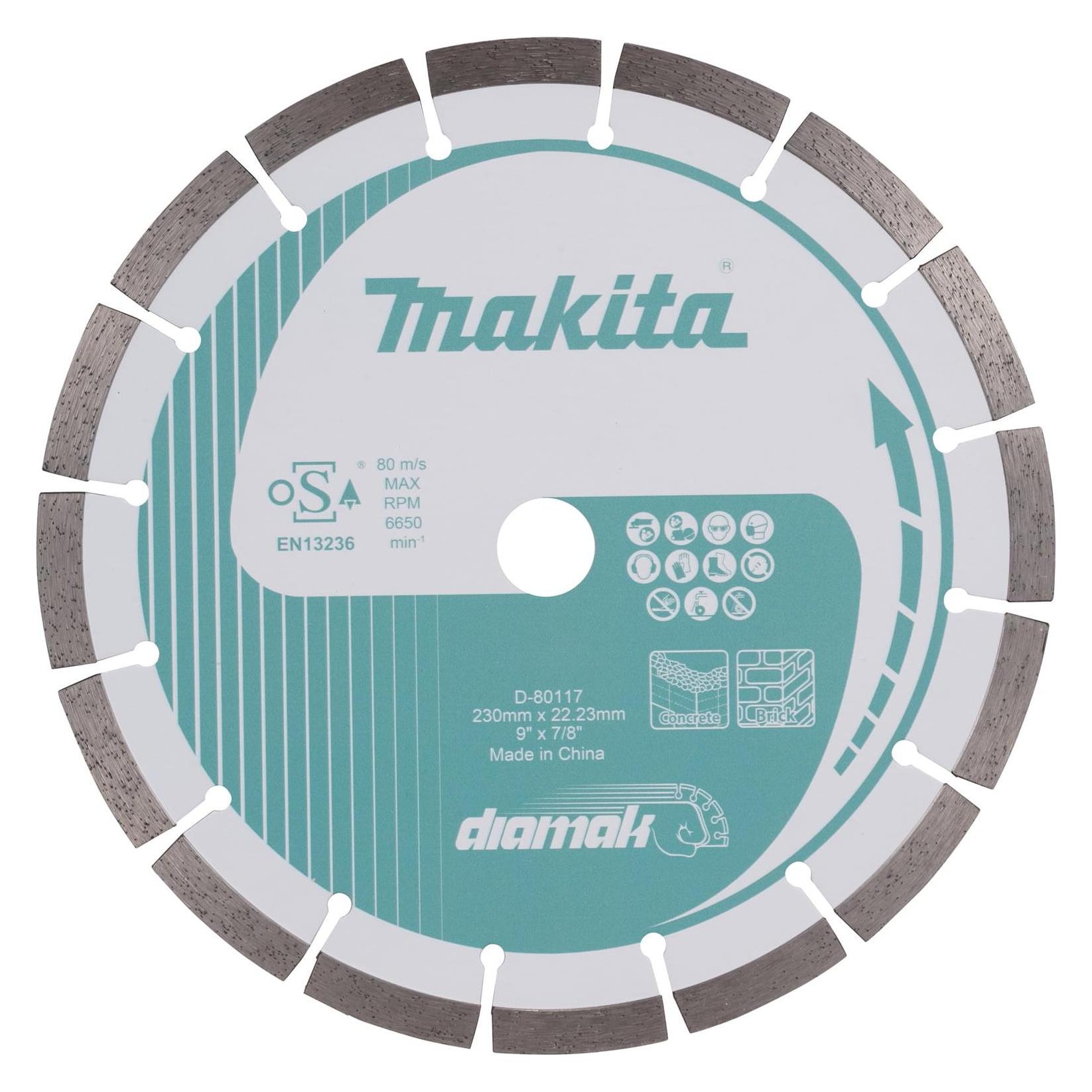 Makita Diamak 230mm Diamanttrennscheibe (D-80117)
