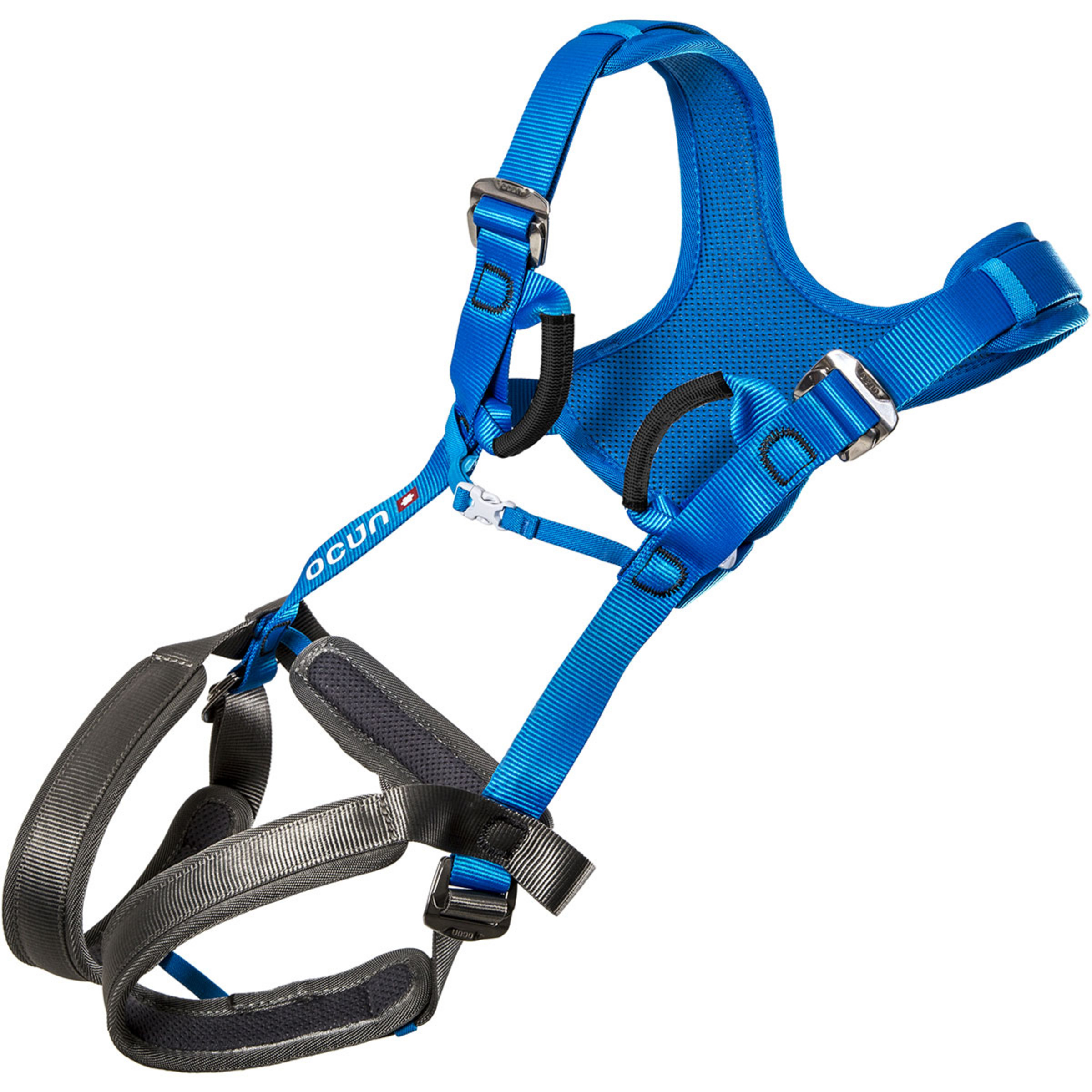 Ocun Doppler Komplettgurt Kinder Klettergurt blau Sportklettern