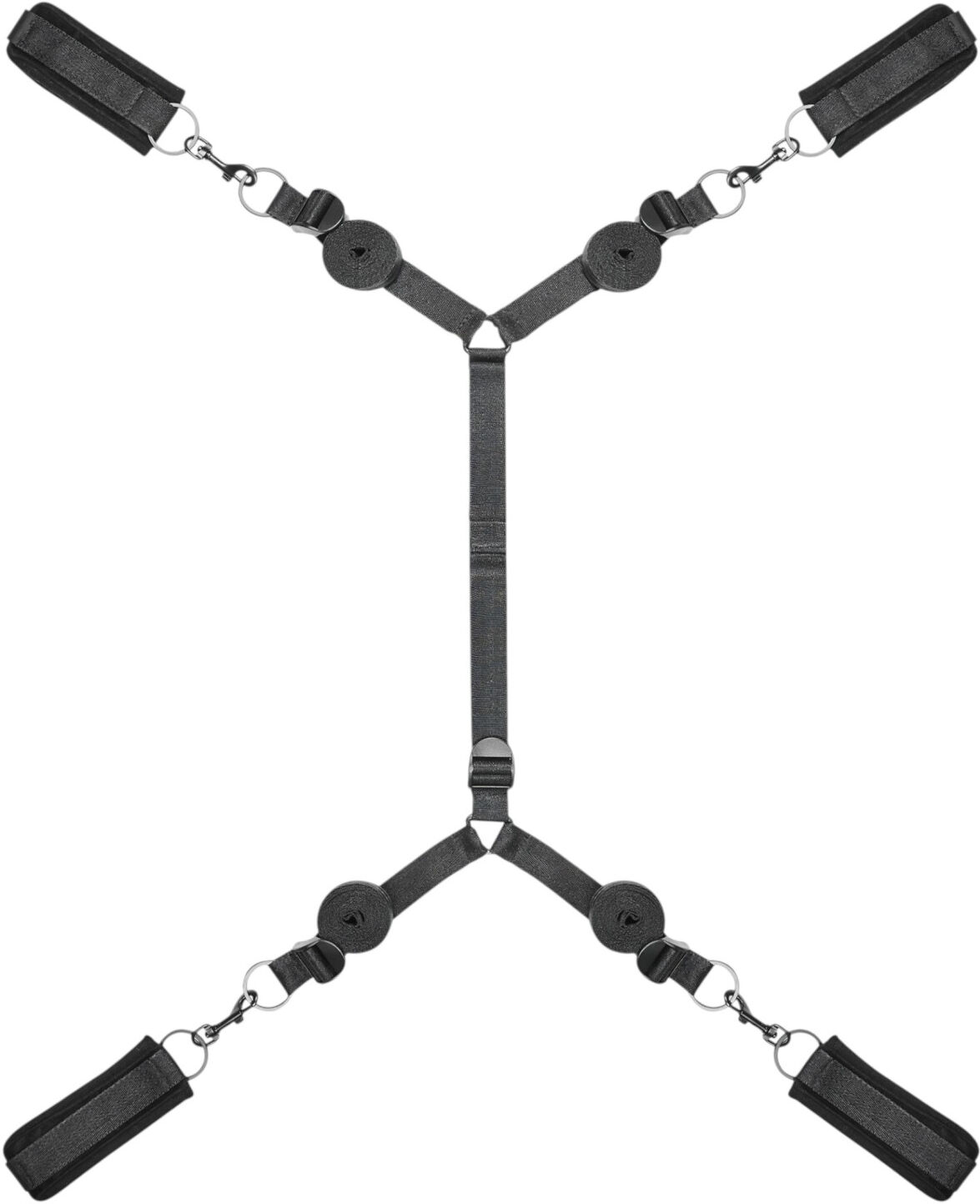 Obaie - Bondage-Sæt Til Under Madrassen (Sort)