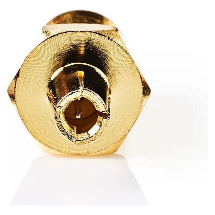 Nedis SMA-Adapter SMA Female TS9 Gold Plated 50 Ohm Straight Copper Gold 2 pcs (CSGB02120GD)
