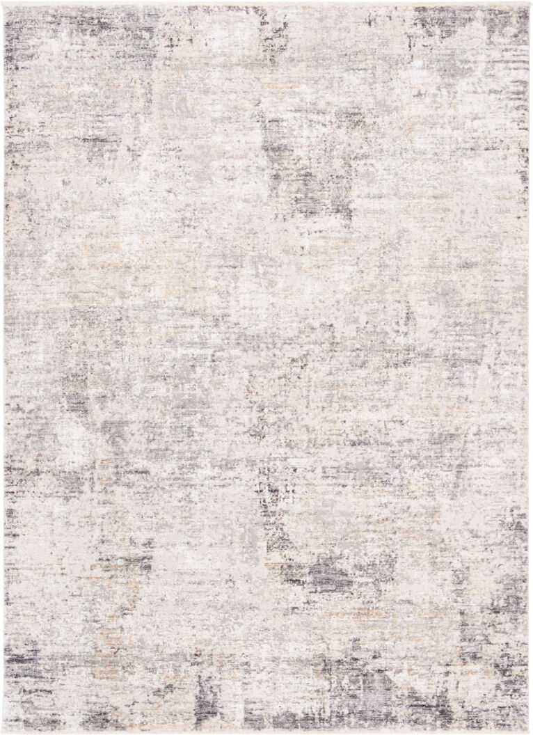 Rio Stonegate Abstract Viscose Area Rug Gray Rectangle 183 x 274 cm