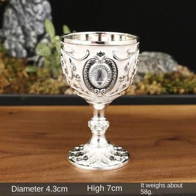 Uplift Picks Vintage Holy Grail Medieval Goblet Brings Royal Character To Every Toast silver