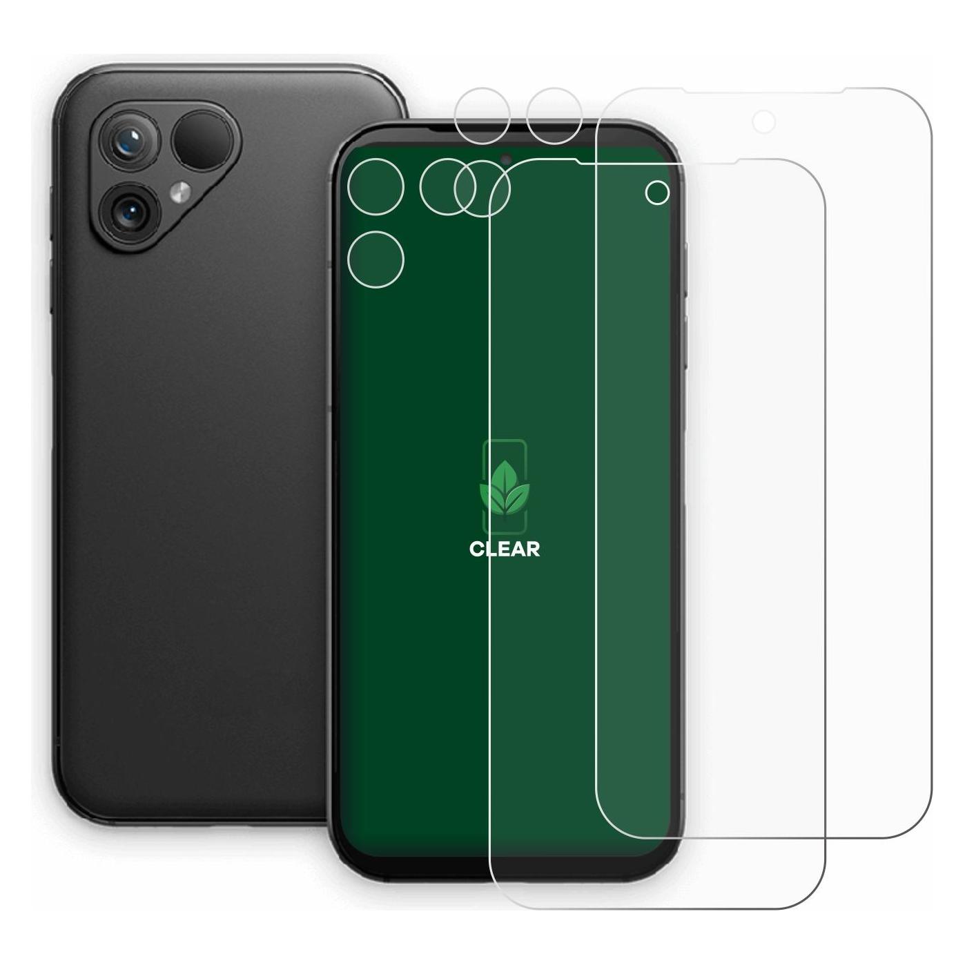 ScreenLeaf Schutzfolie für Fairphone 5 (Display+Kamera) Displayschutz Display Schutz Folie Klar Transparent (Fairphone 5) (6150653)