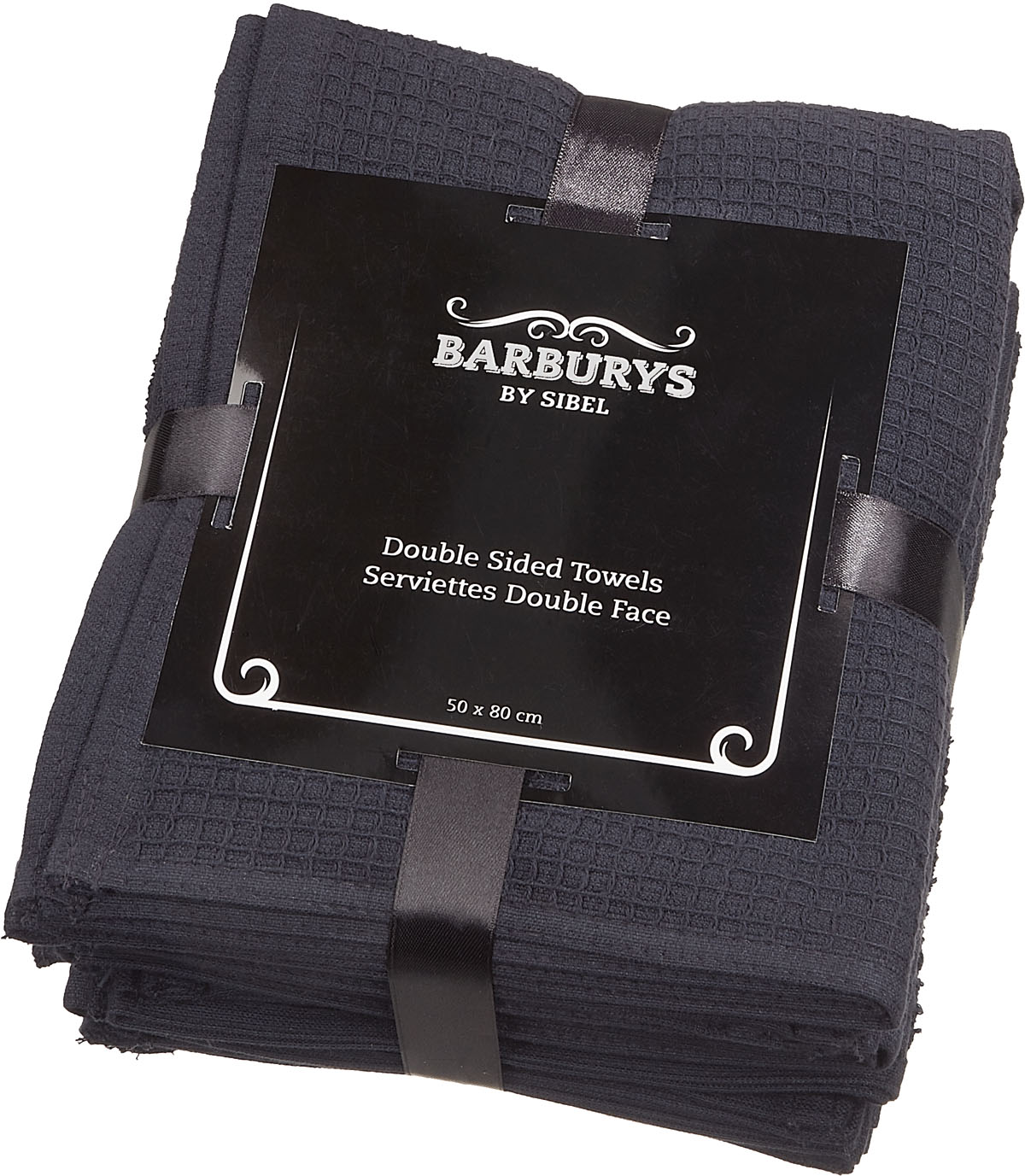 Barburys Double Side Baumwolltuch schwarz SN-3513200