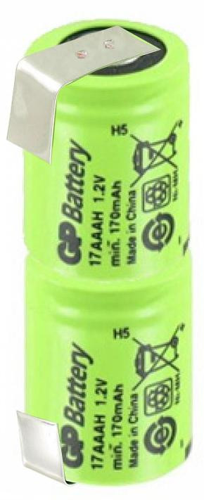 AccuCell Reservebatterij geschikt voor Sanyo N-SB2, 110mAh