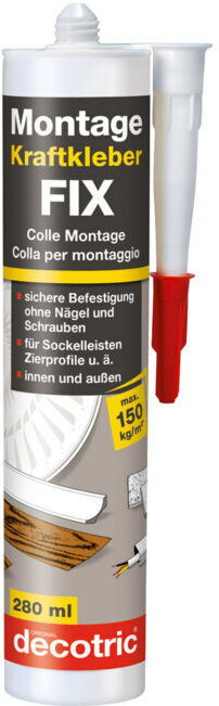 decotric Colle de montage forte FIX 280 ml (352608)