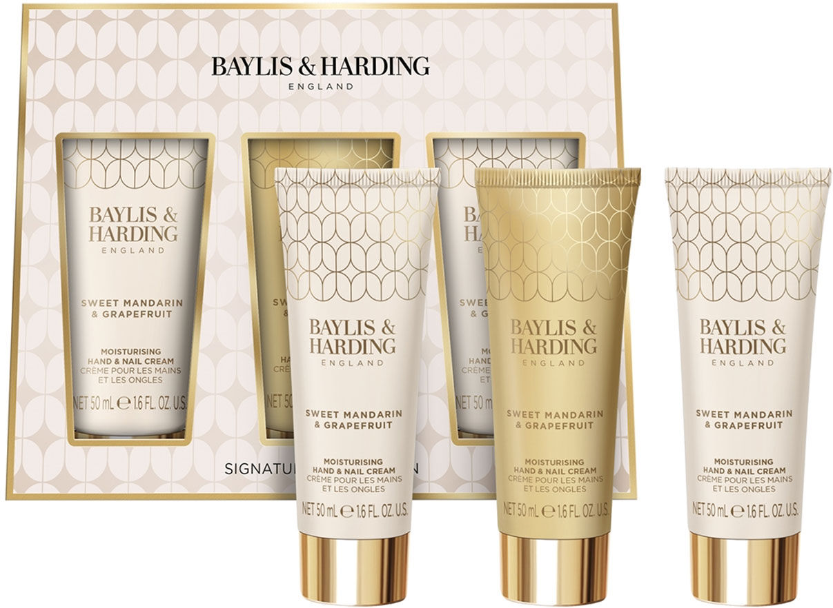 BAYLIS & HARDING Sweet Mandarin & Grapefruit Hand Trio Gift Set