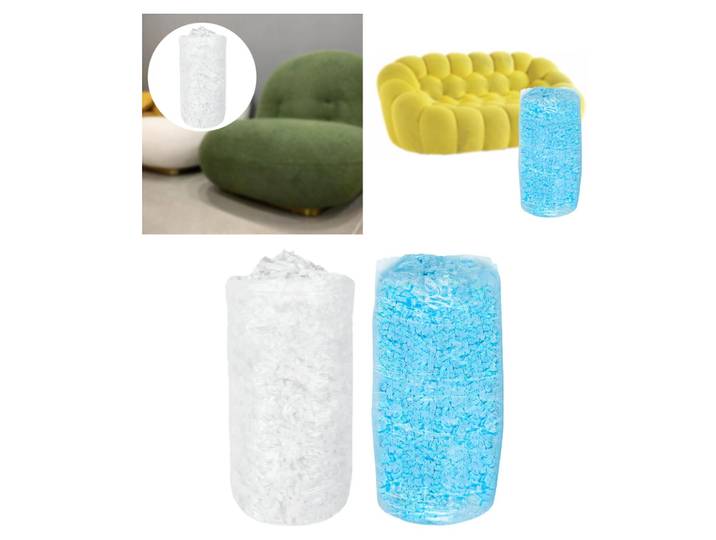 Recharge de mousse à mémoire de forme, 2.3kg, remplissage de sac de haricots, recharge d'oreiller