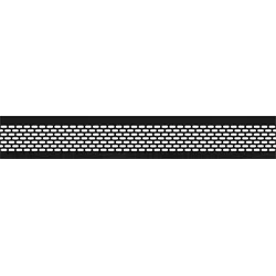 OSMO ALU Dekor Ovale 19x277, 184cm Alu Anthrazit