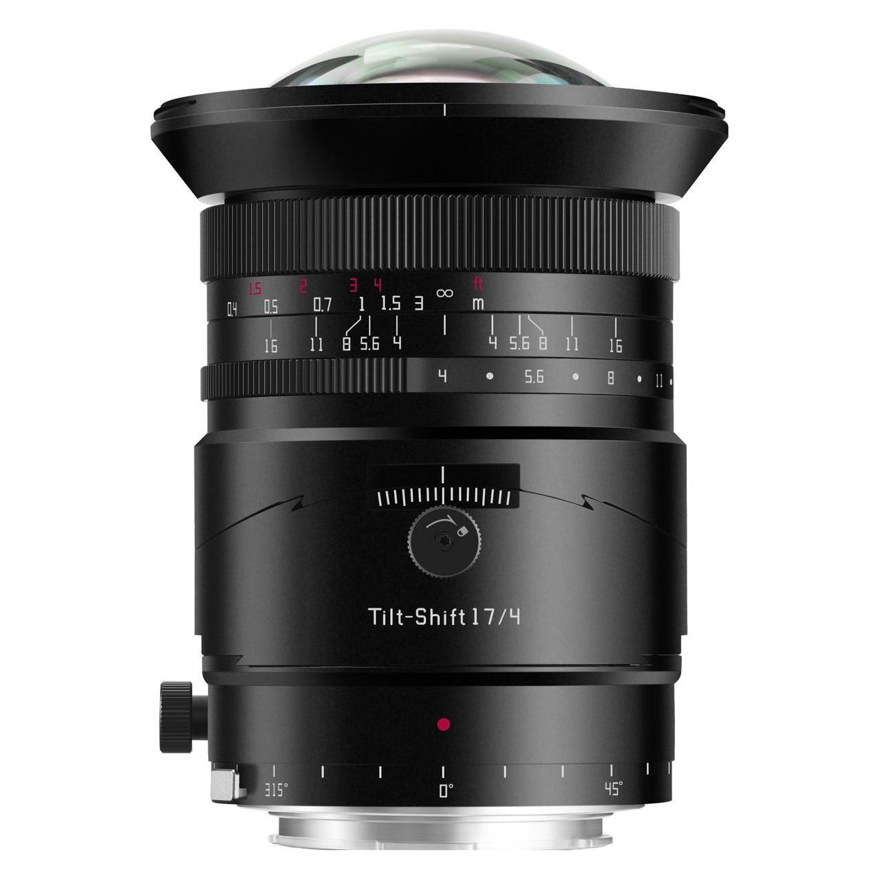 TTArtisan Tilt Shift 17mm F4 L mount (L-Mount, Vollformat) (F-TS174-L-B)