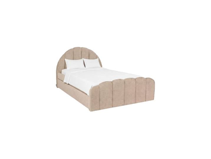 Design Polsterbett „Pixie“ mit Ausziehfunktion Beige Richmond Interiors