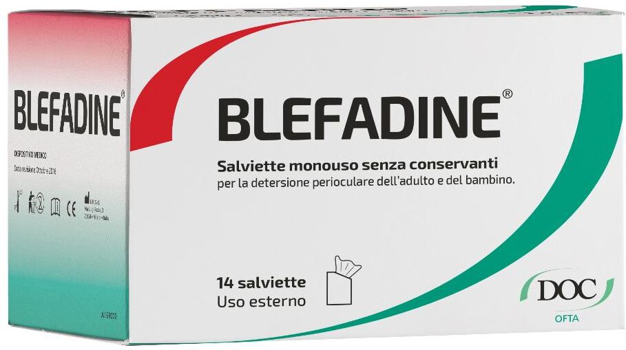 DOC GENERICI Srl Doc Generici Blefadine, 14 Salviette
