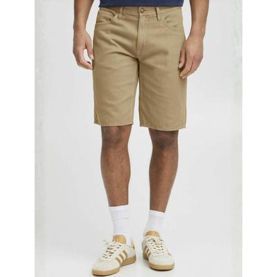 Shorts TEESHOPPEN "TEESHOPPEN Shorts Denim Shorts", Herren, Gr. XXL, Normalgrößen, beige, Obermaterial: 100% Baumwolle, Hosen Shorts
