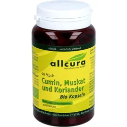 Cumin Muskat und Koriander Bio Kapseln 90 ST