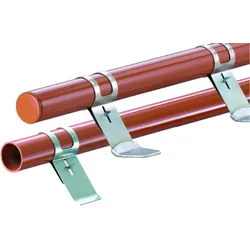 HEUEL Schneefangsystem Pipe Alu-Rohr 2,0 m - naturrot