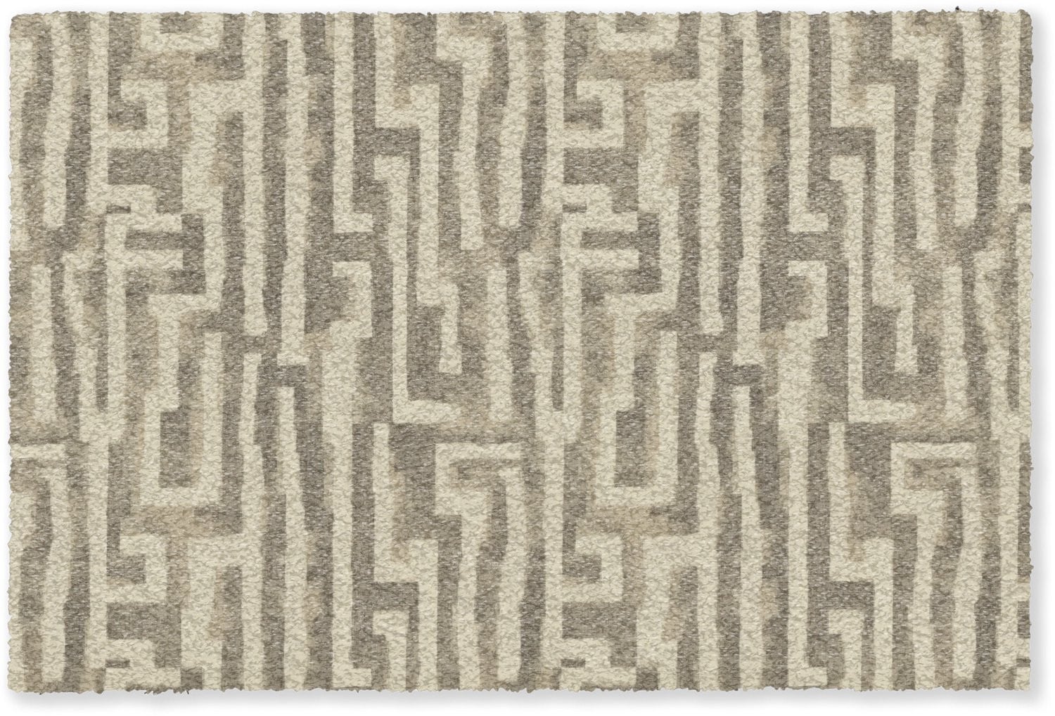 MuchoWow Droogloopmat Abstract Geometrisch Groen - Deurmat voor binnen - B/D: 180 x 120 cm