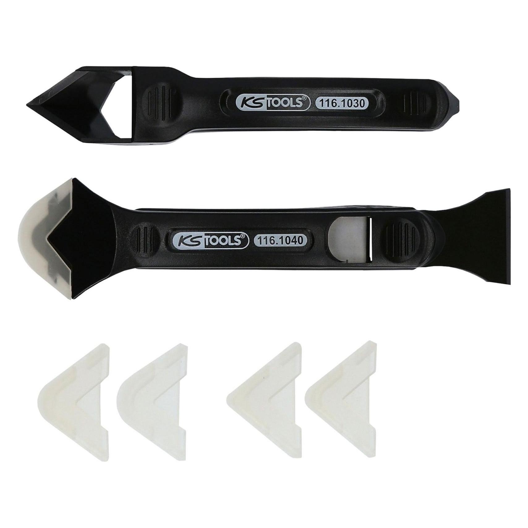 KS Tools Silikonschaber- und Abziehersatz (116.1050)