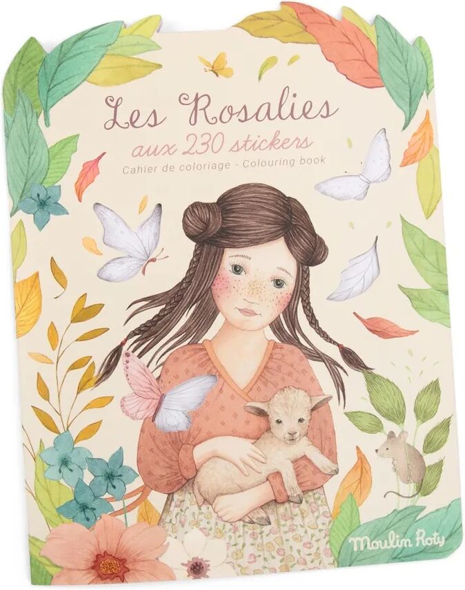 Moulin Roty Cahier de stickers - Les Rosalies Multicolore taille unique