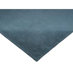 MITTELDECKE FarbTon Chenille-Haptik nordlicht-blau 80/80 cm