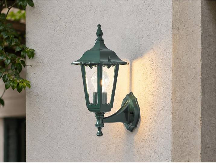 Konstsmide Firenze Up grün lackiertes Aluminium, klares Glas 7232-600