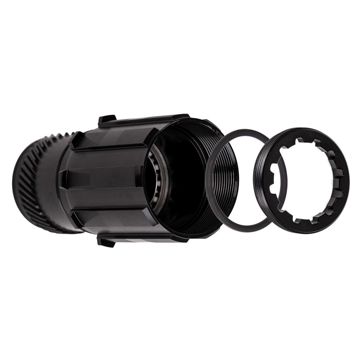 Chris King BOOST Gen. 4 Freilaufkörper Conversion Kit ohne Achse Shimano HG, Edelstahl-Lager, black (52566983)