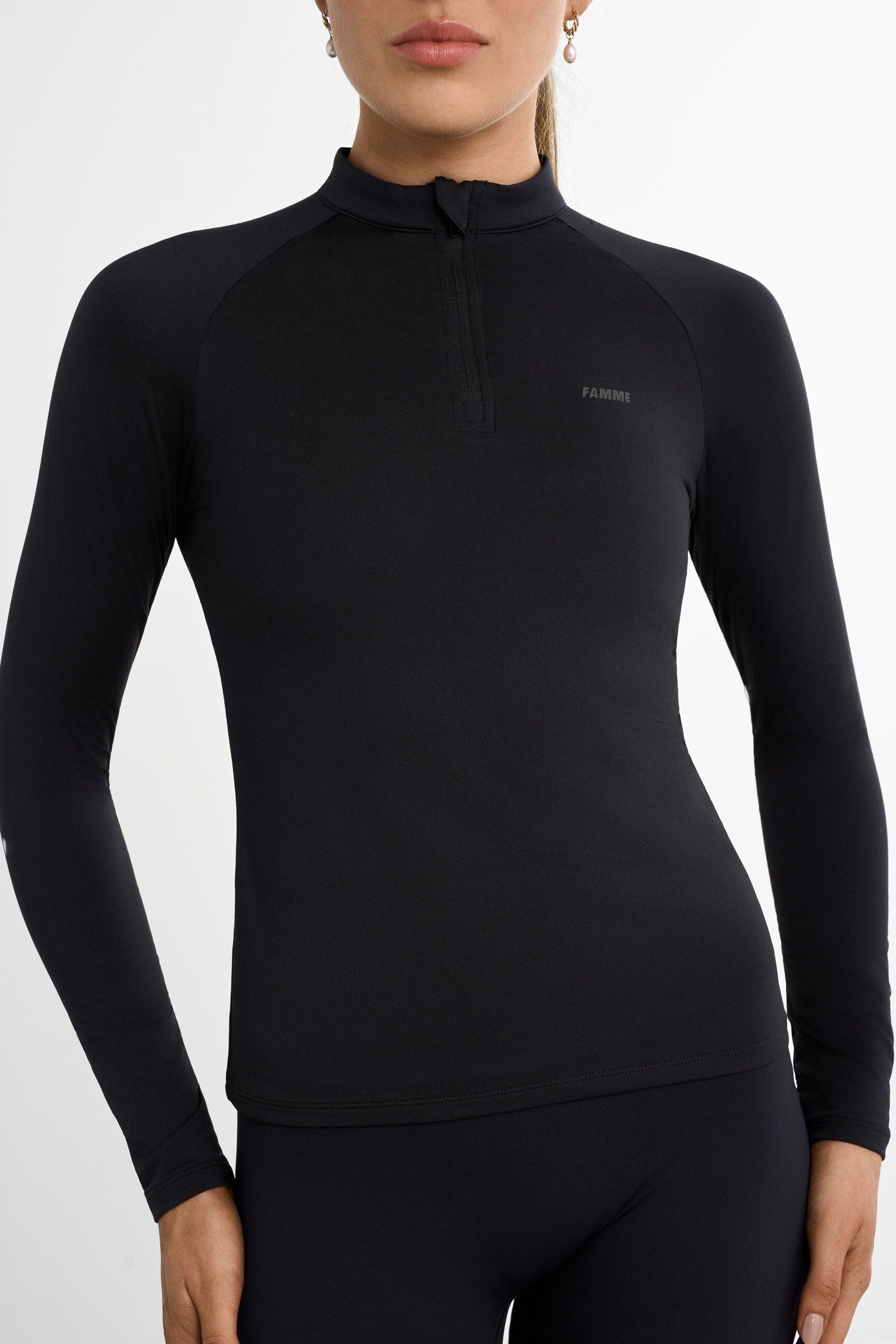 FAMME - Warming Long Sleeve - Black / M