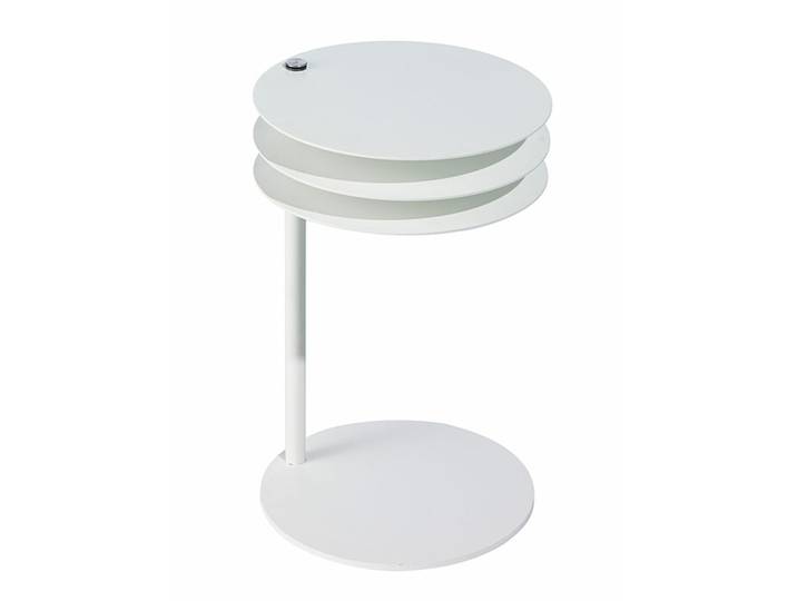 pieperconcept Ablagetisch Molino weiß, Designer Hauke Murken, Sven Hansen, 54 cm