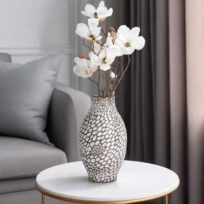 Sagebrook Home Puteri Ceramic Vase, Modern