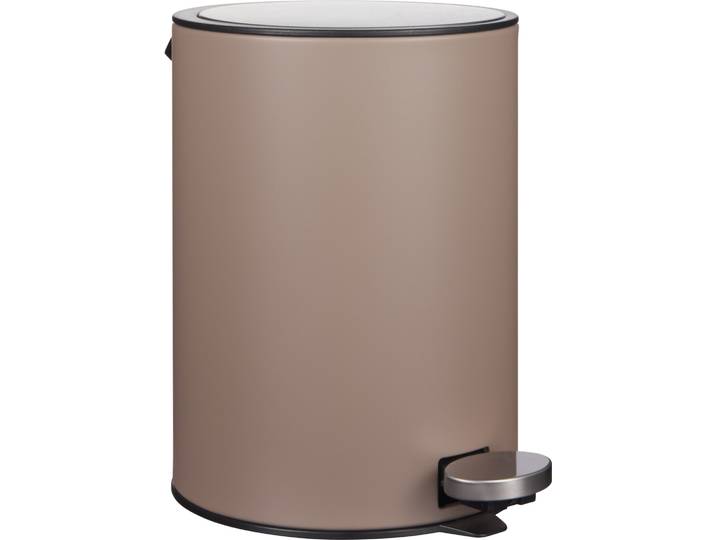 Treteimer Elegance braun matt Slow Down