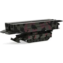 Herpa 746854 Brückenlegepanzer Leguan 26m, dekoriert