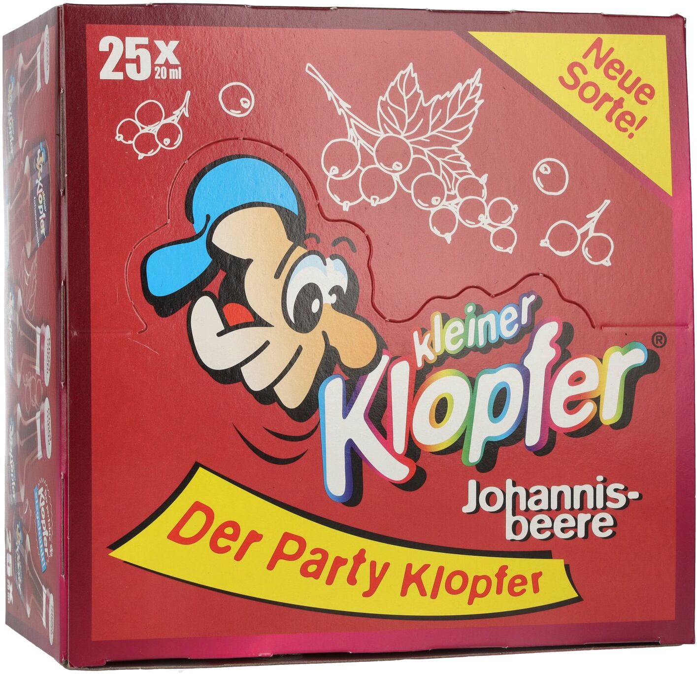 Kleiner Klopfer Johannisbeere 15% Vol. 25x0,02l