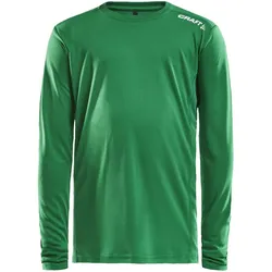 CRAFT Rush Langarmshirt Kinder 651000 - team green 122/128