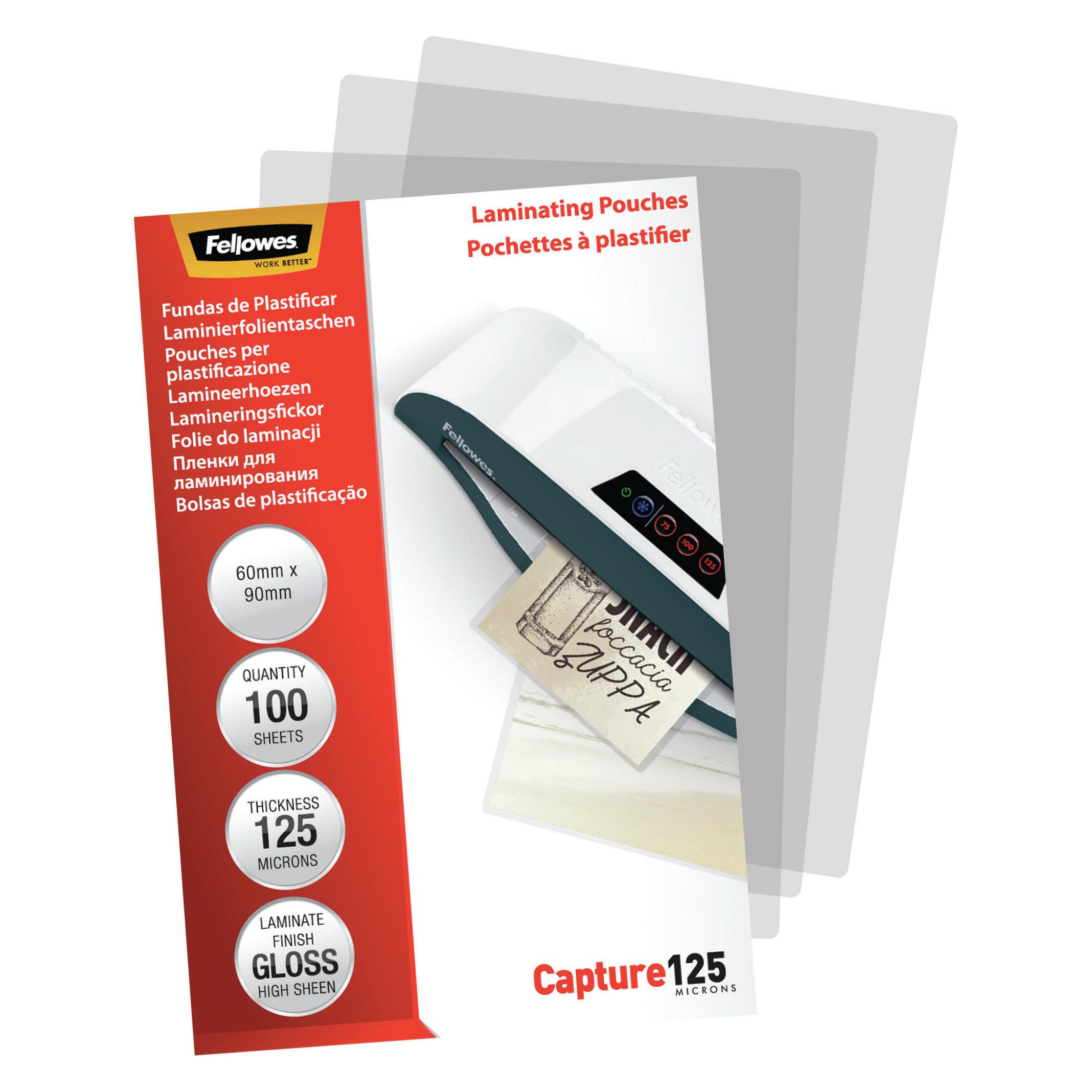 Fellowes Capture (ID-Kartenformat, 100 Stk., 125 µm) (5397402)