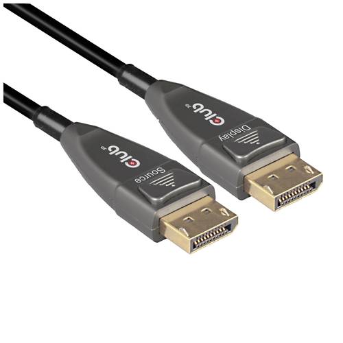 Club3D DisplayPort Anschlusskabel DisplayPort Stecker 20.00m Schwarz CAC-1079 DisplayPort-Kabel