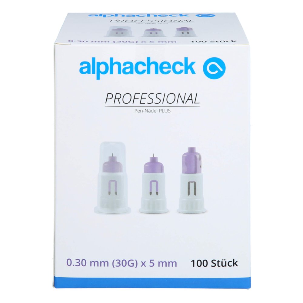 Berger Med GmbH Alphacheck professional Pen-nadel Plus 30 Gx5 mm 12503031