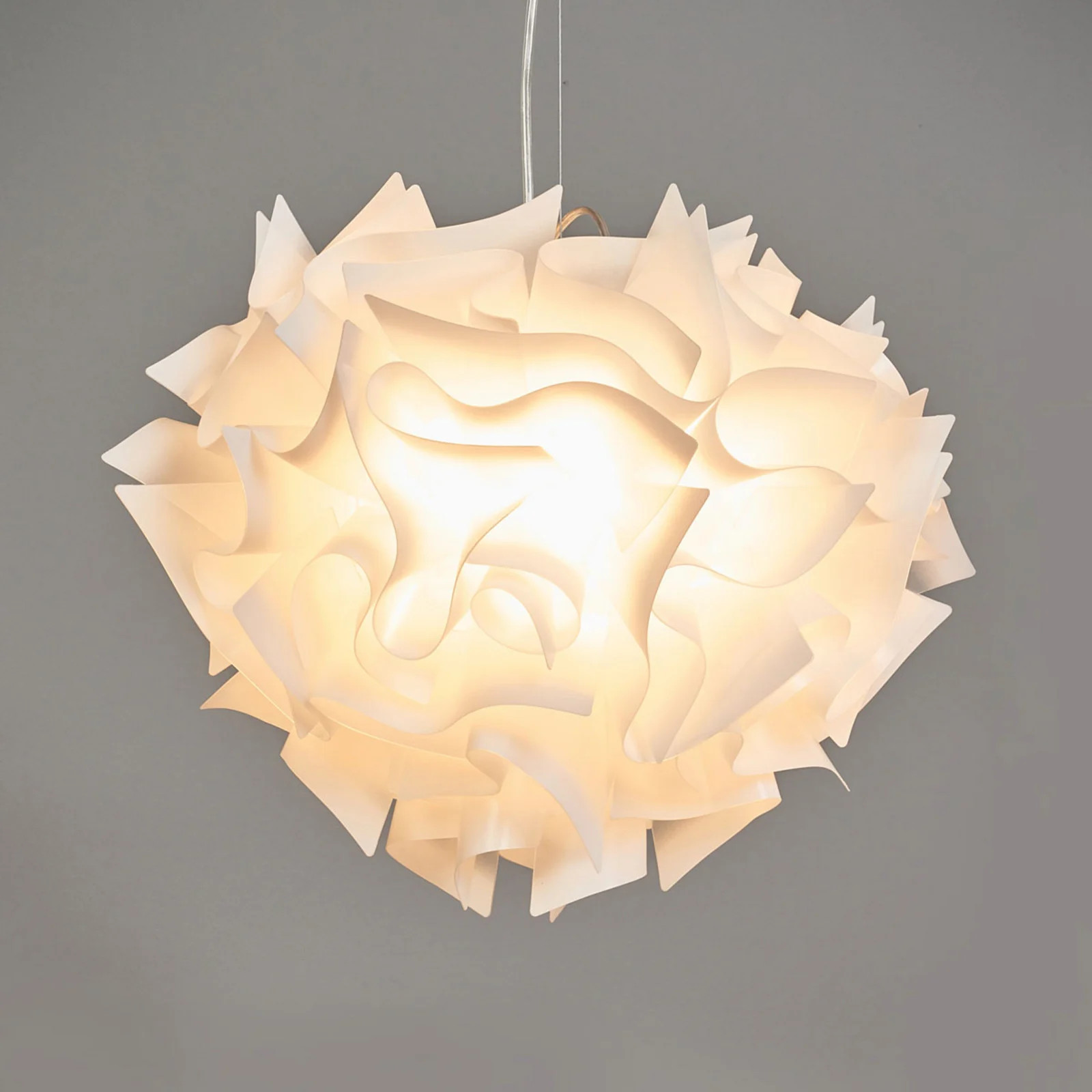 Slamp Velin Hanglamp Wit - Designer Kunststof Lamp voor de Woonkamer