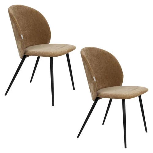 Zuiver eetkamerstoel Cozy set van 2