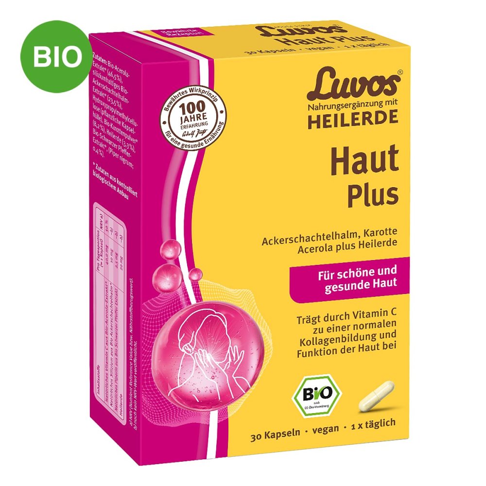 Heilerde-Gesellschaft Luvos Just GmbH & Co. KG Luvos Heilerde Bio Haut Plus Kapseln 13723183