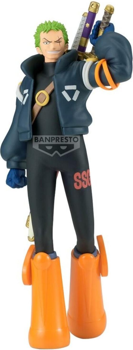 Banpresto One Piece - Shukko Roronoa Zoro Egghead Figuur - 17 cm